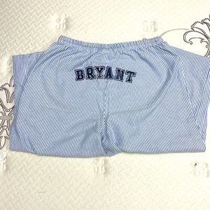 College pajama pants